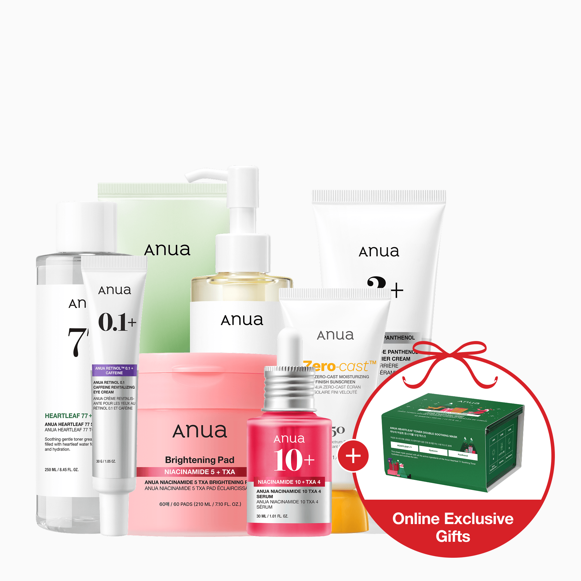7 day Ultimate Glass Glow Set + Special Gift (30 Sheet Masks)