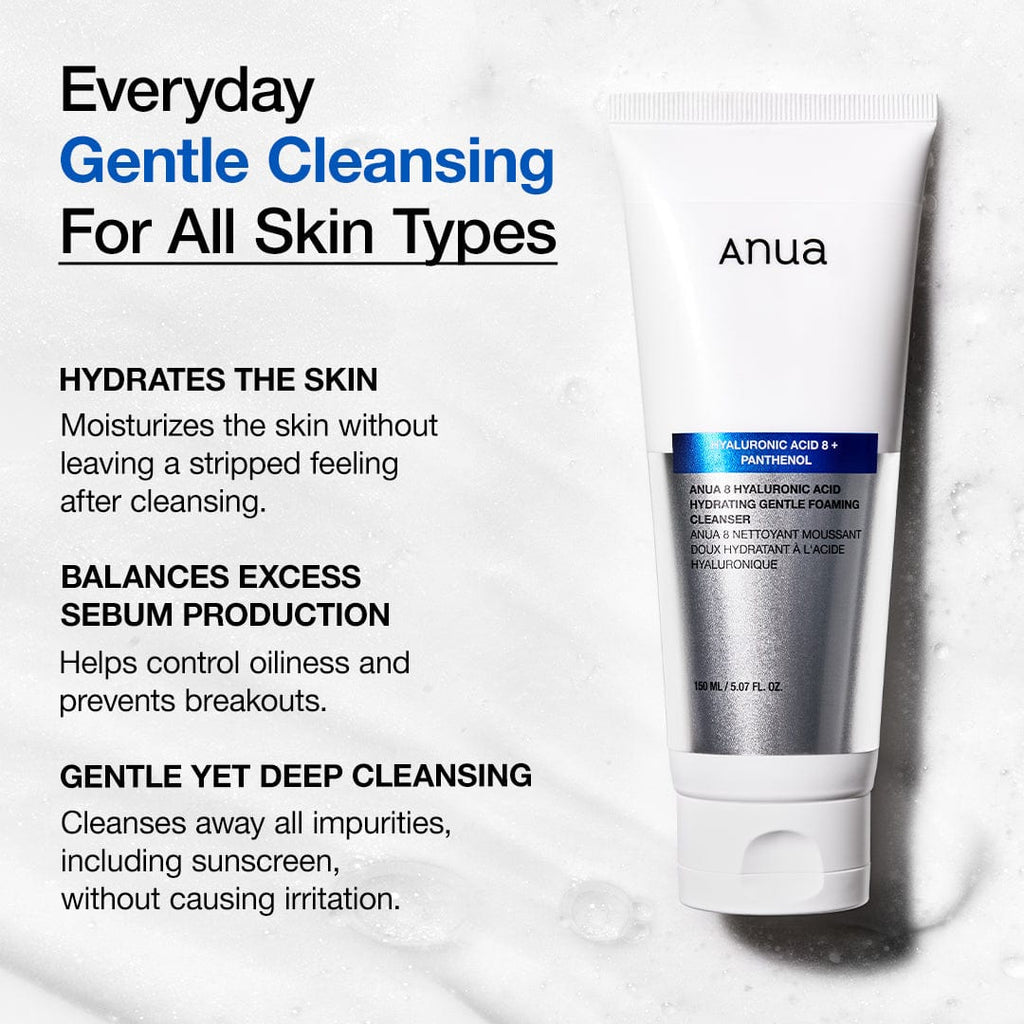 8 Hyaluronic Acid Hydrating Gentle Foaming Cleanser