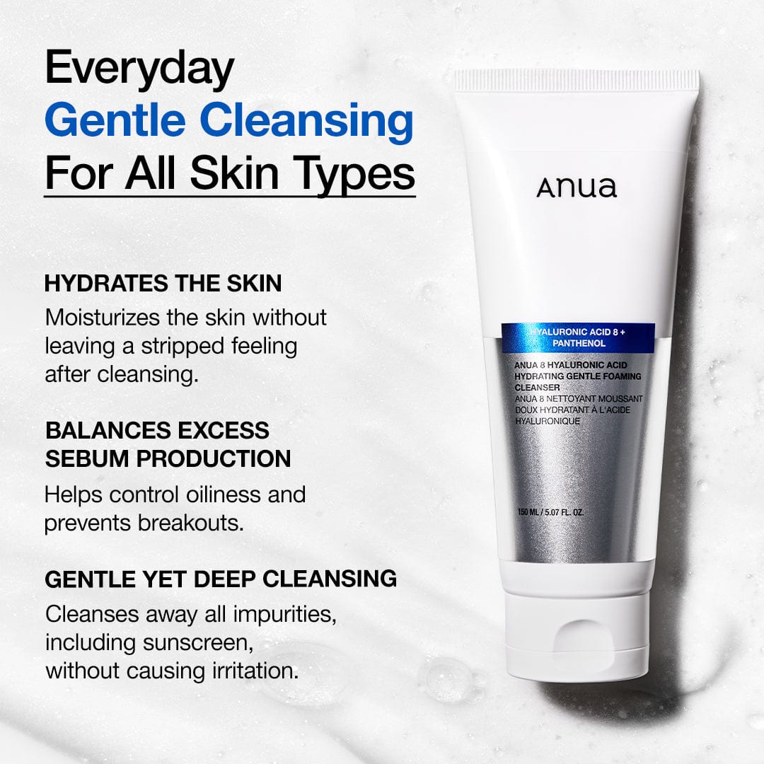 8 Hyaluronic Acid Hydrating Gentle Foaming Cleanser