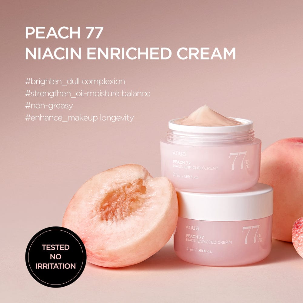 Peach 77 Niacin Enriched Cream
